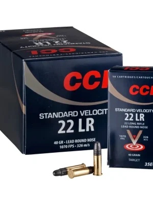 CCI .22 lfb. Standard Velocity 2,6g/40grs. Markenware