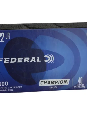 Meistverkauft Federal Ammunition .22 lfb. Target Champion 2,6g/40grs.