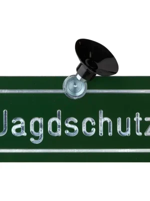 Kracherpreis Dr. Gmünder Autoschild Jagdschutz