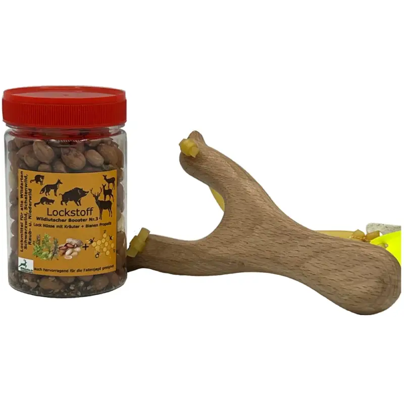 Wildlutscher Lockmittel Nr. 3 Locknüsse mit Zwille Preisknaller