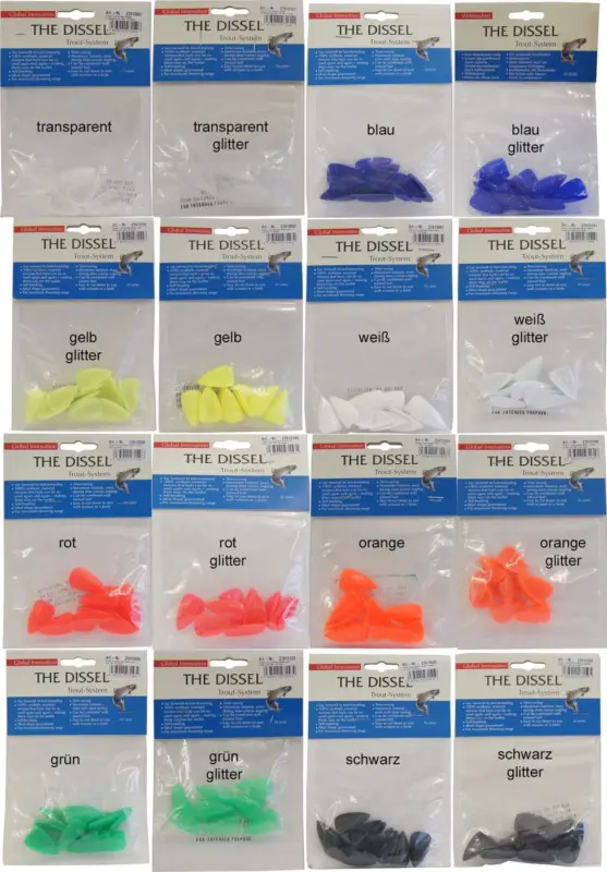 Direktkauf 10 Dissel Trout System Forellenköder Forellenpaste