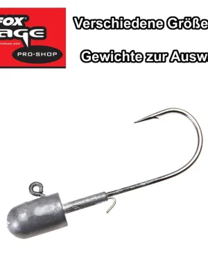 Fox Rage Pro Shad Lead Heads Jigköpfe Jigs Markenware
