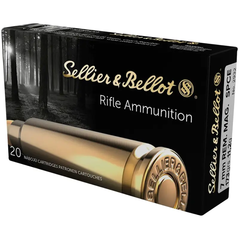 Nur Heute Sellier & Bellot 7 mm Rem. Mag. Teilmantel SPCE 173 grs.