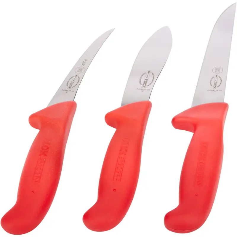 DICK Messer-Set Jagd Indoor ErgoGrip – 3-teilig Wochenendangebot