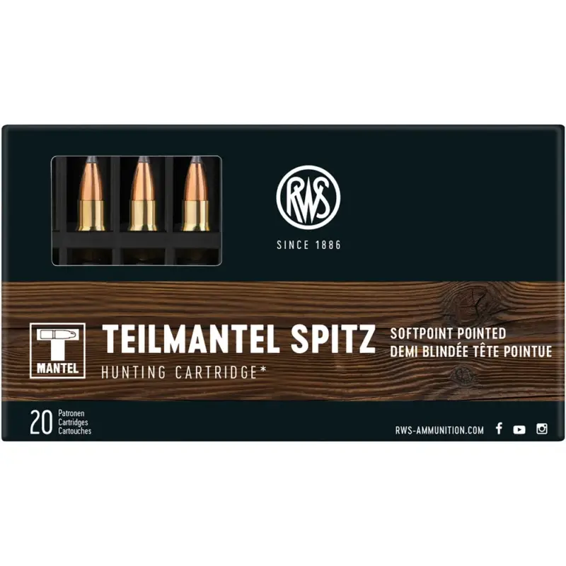 RWS .223 Rem. Teilmantel 3,6g/55grs. Zertifiziert