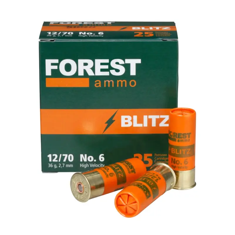 Forest Ammo 12/70 Blitz HV 2,7mm 36g Rabatt