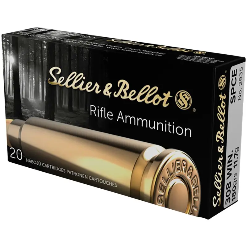 Sellier & Bellot .308 Win. Teilmantel SPCE 11,7g/180grs. Sofort Bestellen