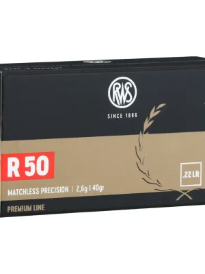 RWS .22 lfb. R 50 2,6g/40grs. Top-Preis