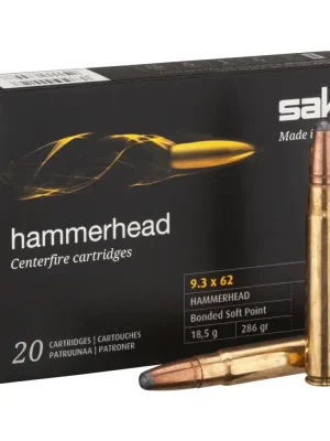 Beliebt Sako 9,3x62 Hammerhead SP 18,5g/286grs.