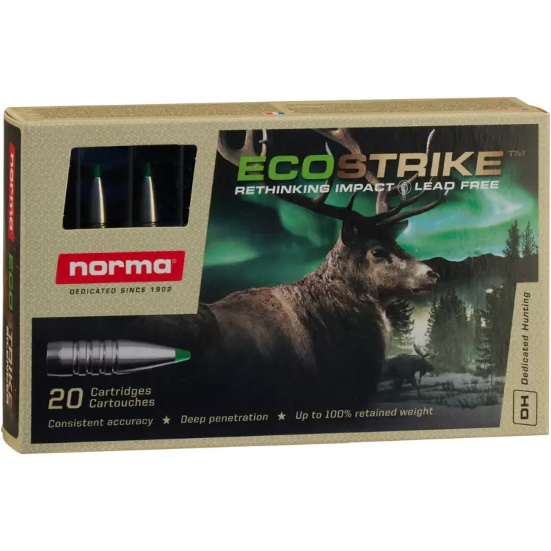 Preiswert Norma .308 Win. Ecostrike 9,7g/150grs.