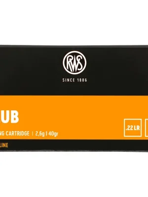 Neu RWS .22 lfb. Club 2,6g/40grs.