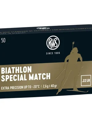 Bestpreis RWS .22 lfb. Biathlon Special Match 2,6g/40grs.