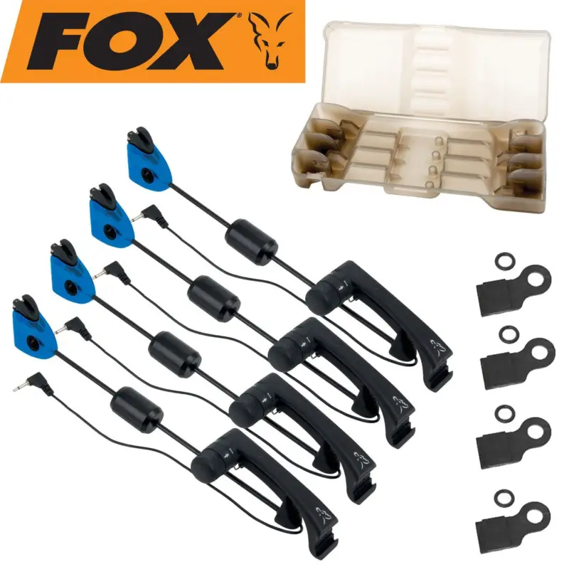 Neu FOX MK2 Illuminated Swinger 4er Set blau