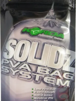 Korda Solidz PVA Bags - Xtra Small 45x100mm (25 Stück) Nur Für Kurze Zeit