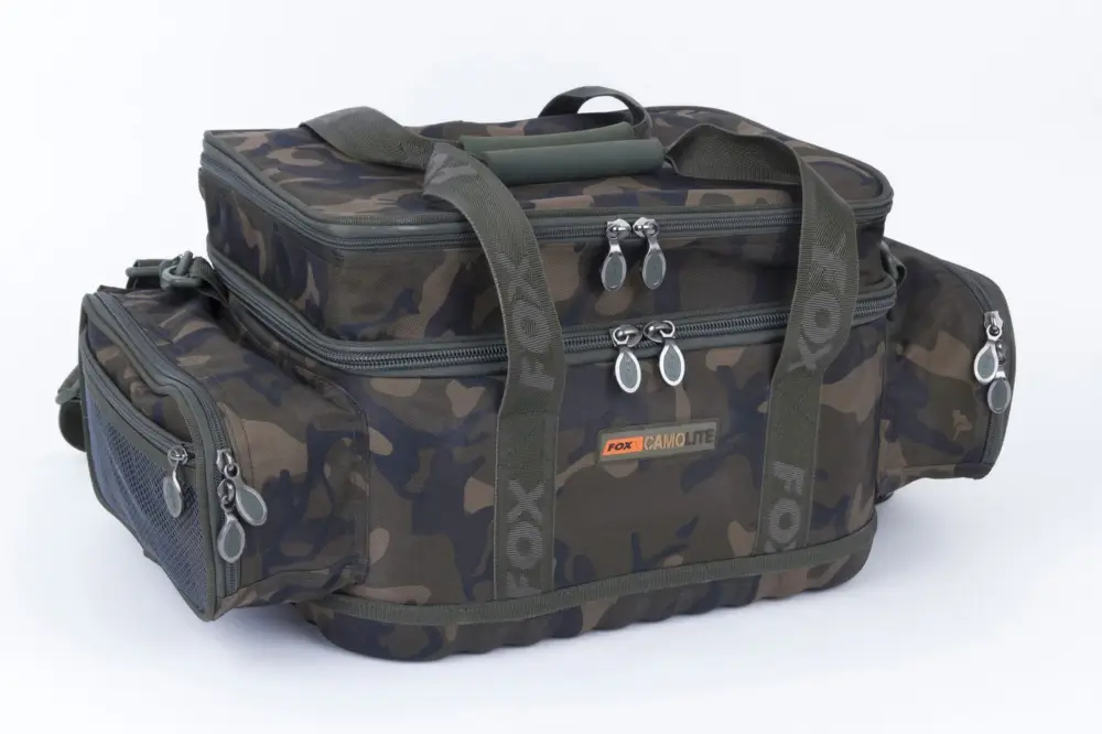 Markenprodukt Fox Low Level Carryall – Camolite Angeltasche