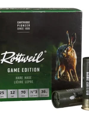 Online Kaufen Rottweil 12/70 Game Edition Hase 3,5mm 36g