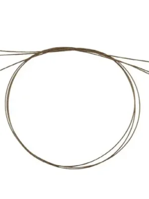Savage Gear 7x7 Stahlvorfach mit Snap 20cm 0,27mm 7kg (3er Pack) Nur Für Kurze Zeit