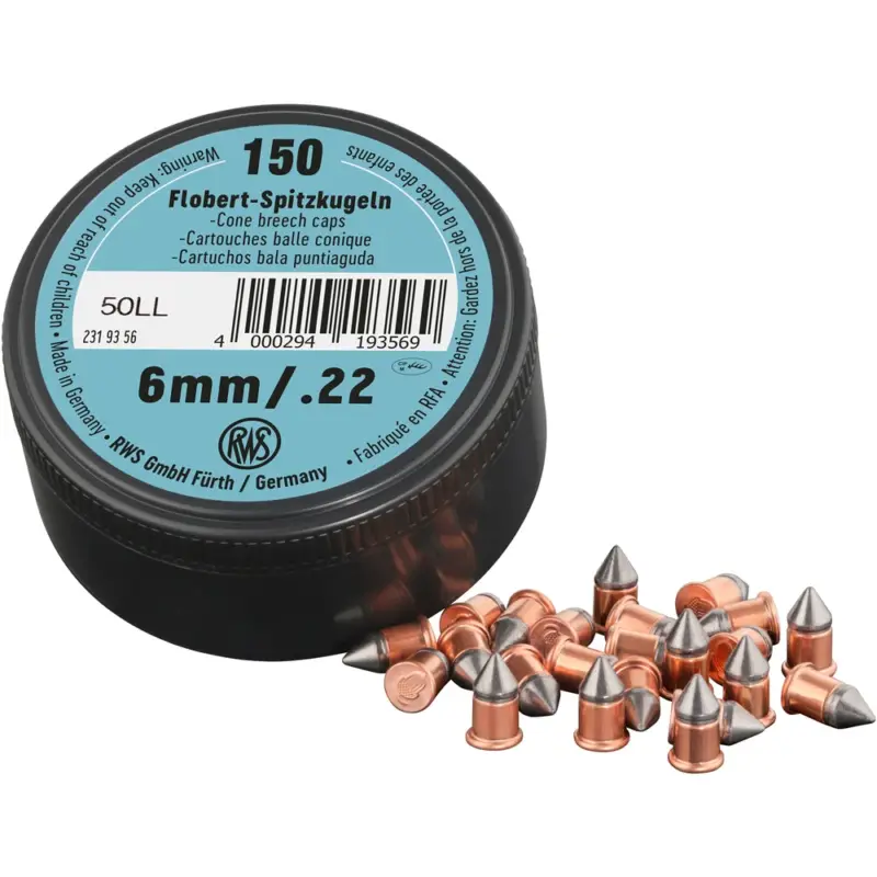 RWS 6 mm Flobert Spitzkugel 150 Stück Angebot