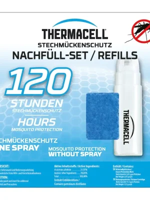 THERMACELL Nachfüllpack für Mückenabwehrgerät 120 Std. Neu Im Sortiment