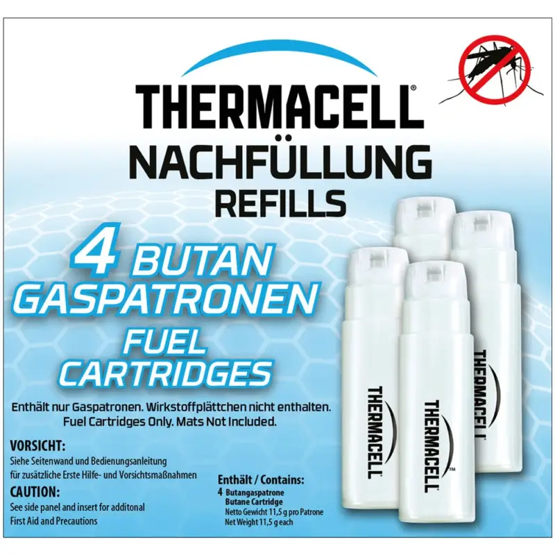 Knallerangebot THERMACELL Butangaspatronen Nachfüllpack 48 Std.