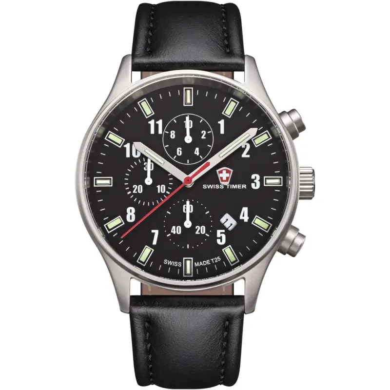 Swiss Timer Uhr Chrono Classic Sonderangebot