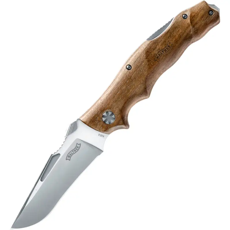 Walther Messer Adventure Folder Wood Neu