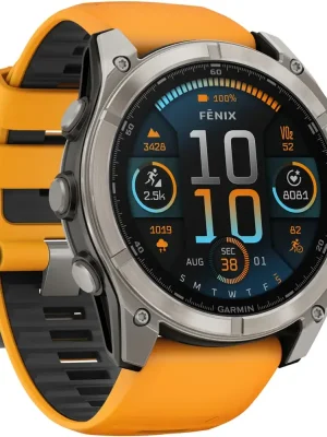 GARMIN Armbanduhr Fenix 8 Sapphire – AMOLED 51mm Garantierte Lieferung