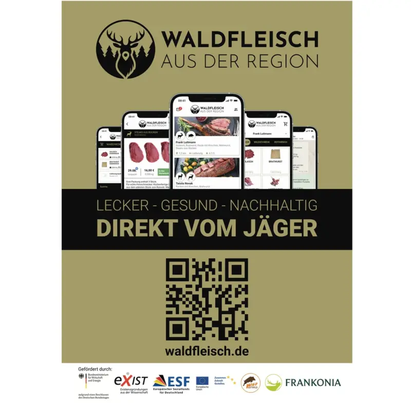 Poster A2 Waldfleisch Neu