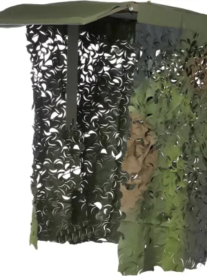 Markenware Knobloch Dach mit Tarnnetz