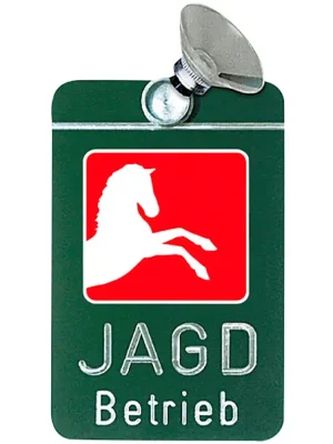 Nur Für Kurze Zeit Dr. Gmünder Autoschild Jagdbetrieb