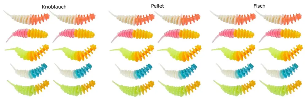 Knallerangebot 30 Balzer Trout Collector Forellenköder Mix4 5cm 1g - Köderset