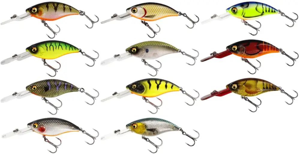 Westin BuzzBite Crankbait 4cm 4g Low Floating - Wobbler Echt
