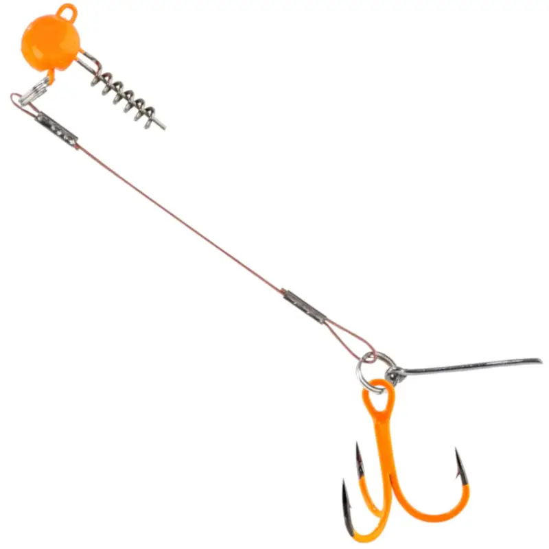 Aktuell Balzer Hecht-System mit Screw Jighead - Gummifischsystem
