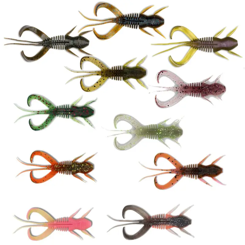 Top-Preis Monkey Lures 10cm Craby Lui - 5 Gummikrebse