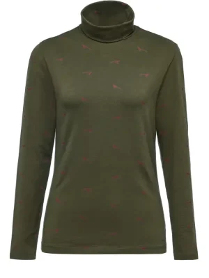Knallerangebot Parforce Tradition Damen Rollkragenshirt Fasan