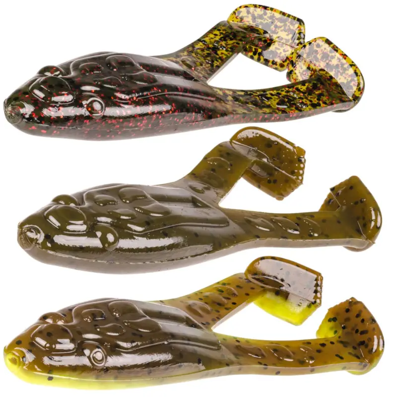 Preisknaller Strike King Super Toad 10cm - 5 Gummifrösche