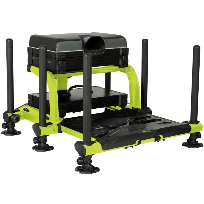 Fox Matrix XR36 Pro Lime Seatbox - Sitzkiepe Angelstuhl Neu Im Sortiment