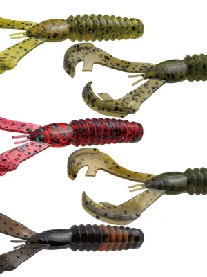 Garantierte Lieferung Strike King Rage Ned Craw 7cm - 9 Gummikrebse