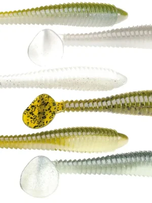Strike King 8cm Rage Swimmer - 8 Gummifische Highlight