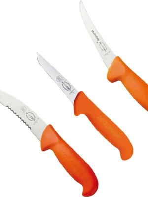Neuheit DICK Messer-Set Jagd Outdoor ErgoGrip – 3-teilig