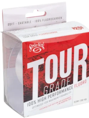 Strike King Tour Grade Fluorocarbon - 183m Fluorocarbonschnur Nur Für Kurze Zeit