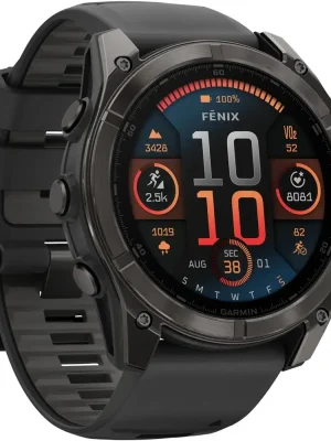GARMIN Armbanduhr Fenix 8 Sapphire – AMOLED 51mm Preiswert