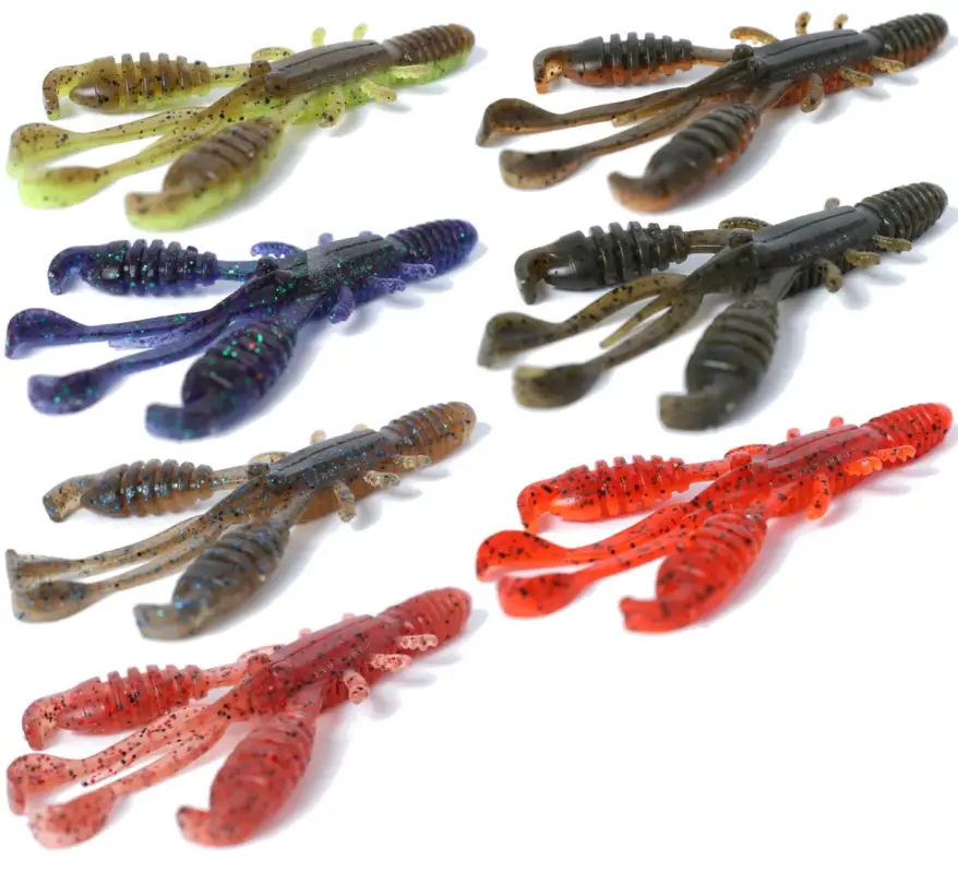 Bestpreis Lurejunks D-CRAW 10,2cm - 6 Gummikrebse