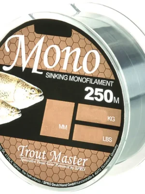 Neue Ware Trout Master Mono Schnur - 200m Forellenschnur