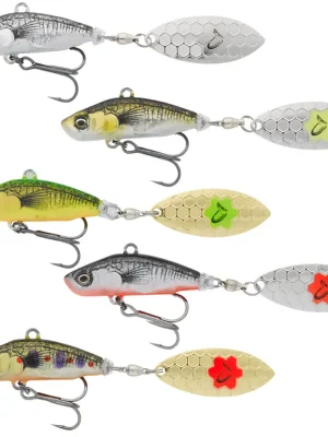 Savage Gear 3D Sticklebait Tailspin 6,5cm 9g - Jigspinner Mega-Angebot