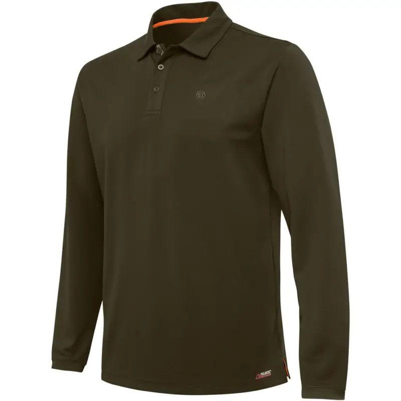 Beretta Langarm-Poloshirt Tech Corporate Neu