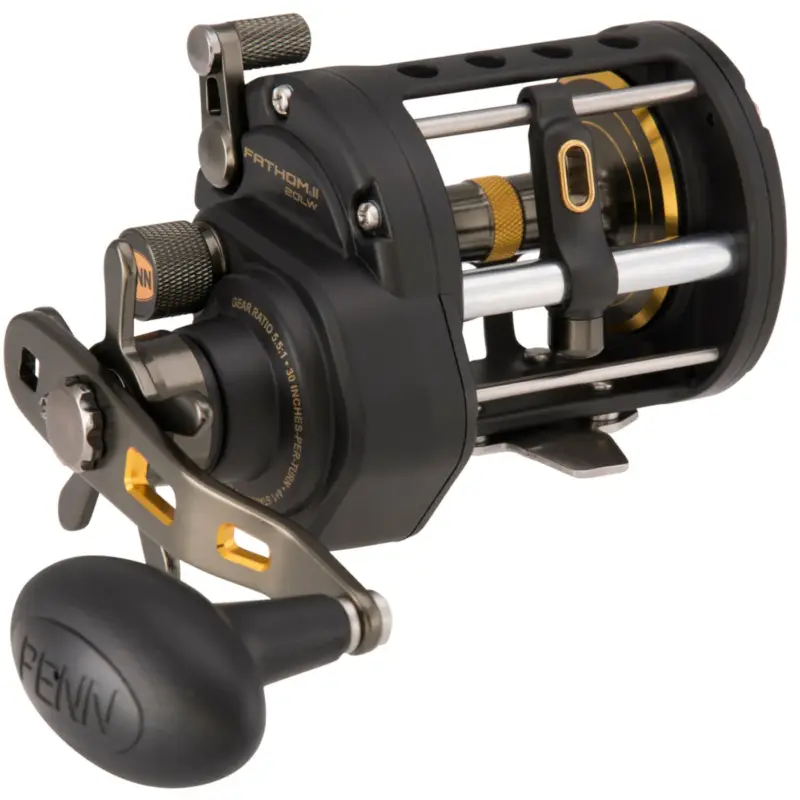 Letzte Chance Penn Fathom II Level Wind 20 Reel - Rechtshand Rolle