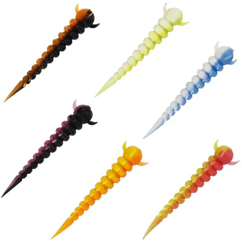 Westin Greedy Worm 5,5cm - 10 Gummiwurm Markenware