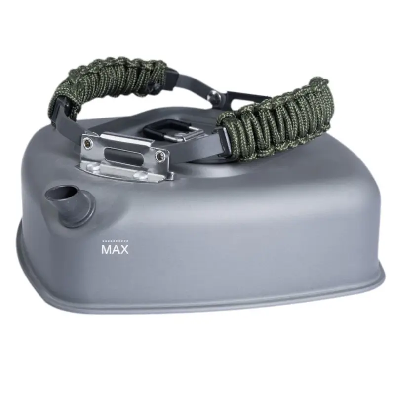 RidgeMonkey Square Kettle Small Paracord Edition - Kochtopf Markenware