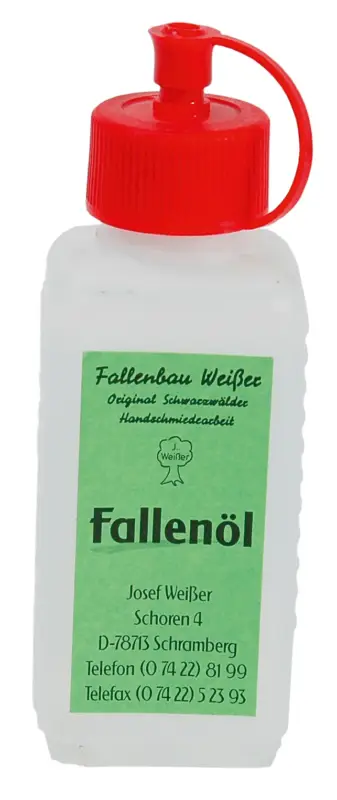 Preisknaller Fallenbau Weißer Fallenöl geruchlos